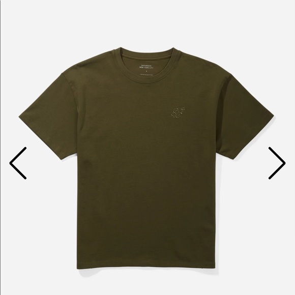 NWT Saturdays Relaxed Tee Deep Orchird - Picture 2 of 5